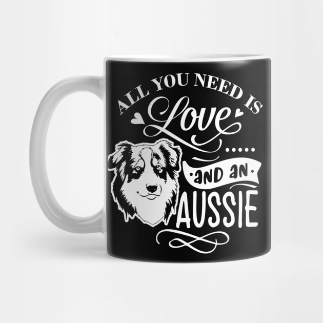 All you need is Love and an Aussie Ver. 2 by Bowtique Knick & Knacks